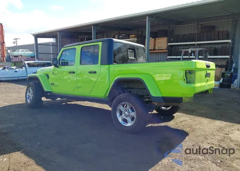 2021 Jeep Gladiator Willys 4X4 из США, поврежденный, VIN 1C6HJTAG9ML619155